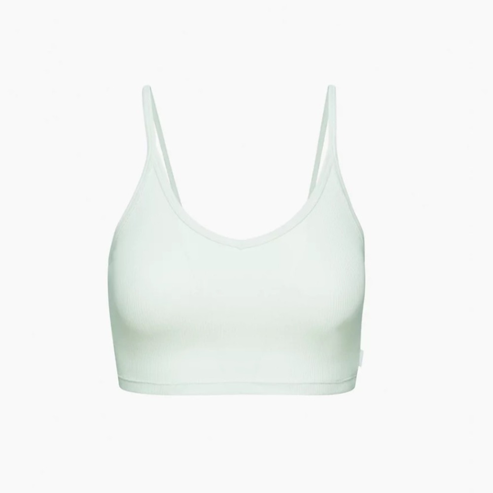 Aritzia green crop top
